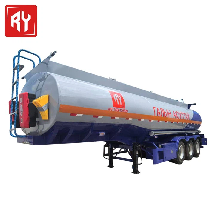 RUIYUAN LITERS Tangki Bahan Bakar Bahan Bakar Karbon Semi - Trailer