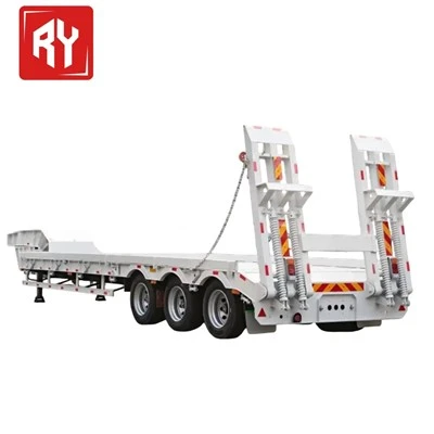 Trailer truk rendah tempat tidur