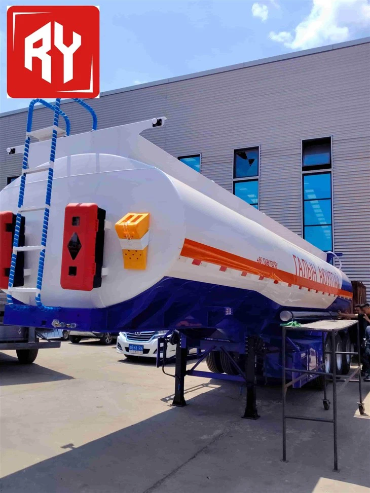 RUIYUAN Liters Carbon Steel Fuel Tank Semi-trailer