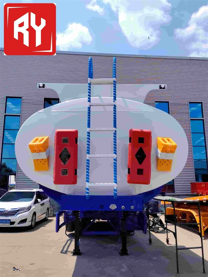 RUIYUAN Liters Carbon Steel Fuel Tank Semi-trailer