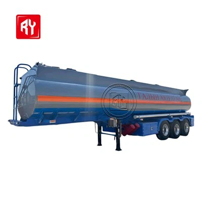 3- trailer tangki baja karbon gandar