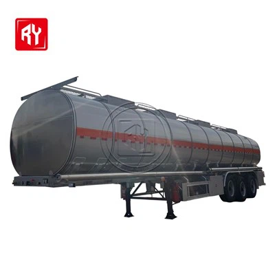 Trailer tanker stainless steel 45000 liter