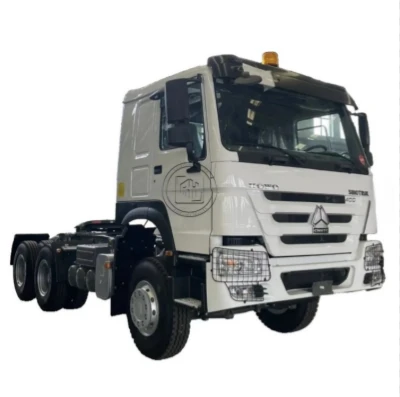 Sinotruck Howo 6x4 380-430hp Euro 2 Tractor Head dengan Suspensi Udara Kemudi Kanan/Kiri Bahan Bakar Diesel Truk Traktor Harga Rendah